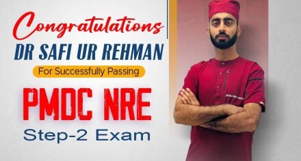KSMA students successfully passed the NRE Step 2 exam to obtain a medical license in Pakistan