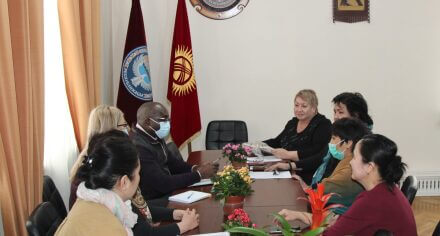The Rector of KSMА met with the international medical organization "Doctors without an international medical organization"