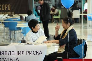 В КГМА провели акцию по борьбе с инсультом
